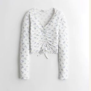 Hollister waffle knit long sleeve